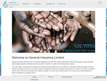 Tablet Screenshot of gilkenya.com